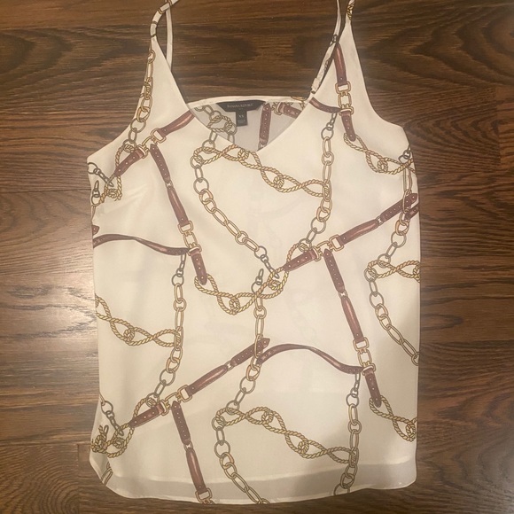 EUC Banana Republic chain link camisole tank xs - Picture 2 of 9